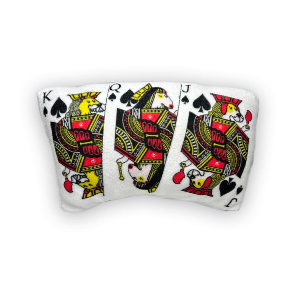 LOLJK-Q Squeaky Cards Dog Toy