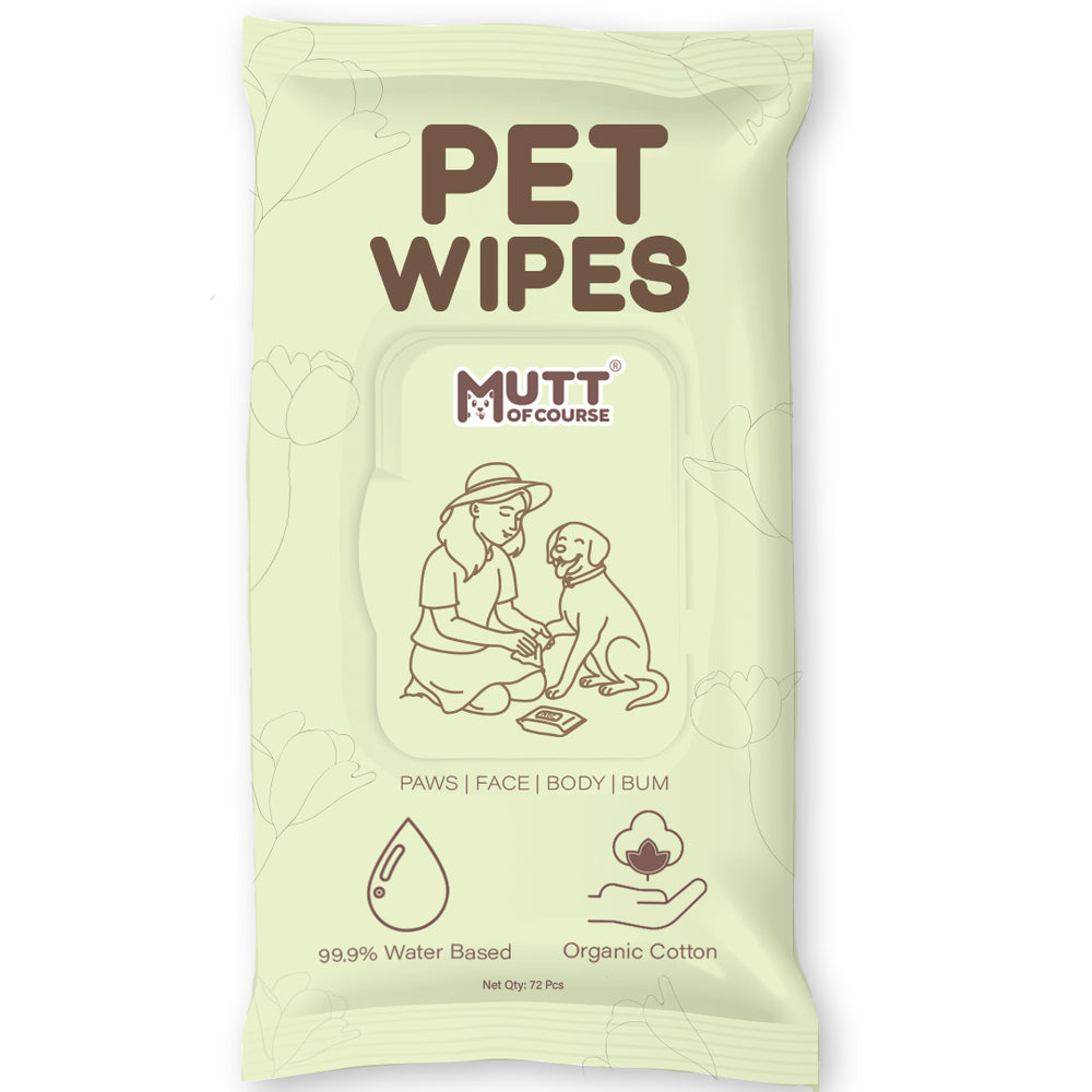 Water-Based Pet Wipes For Cats & Dogs