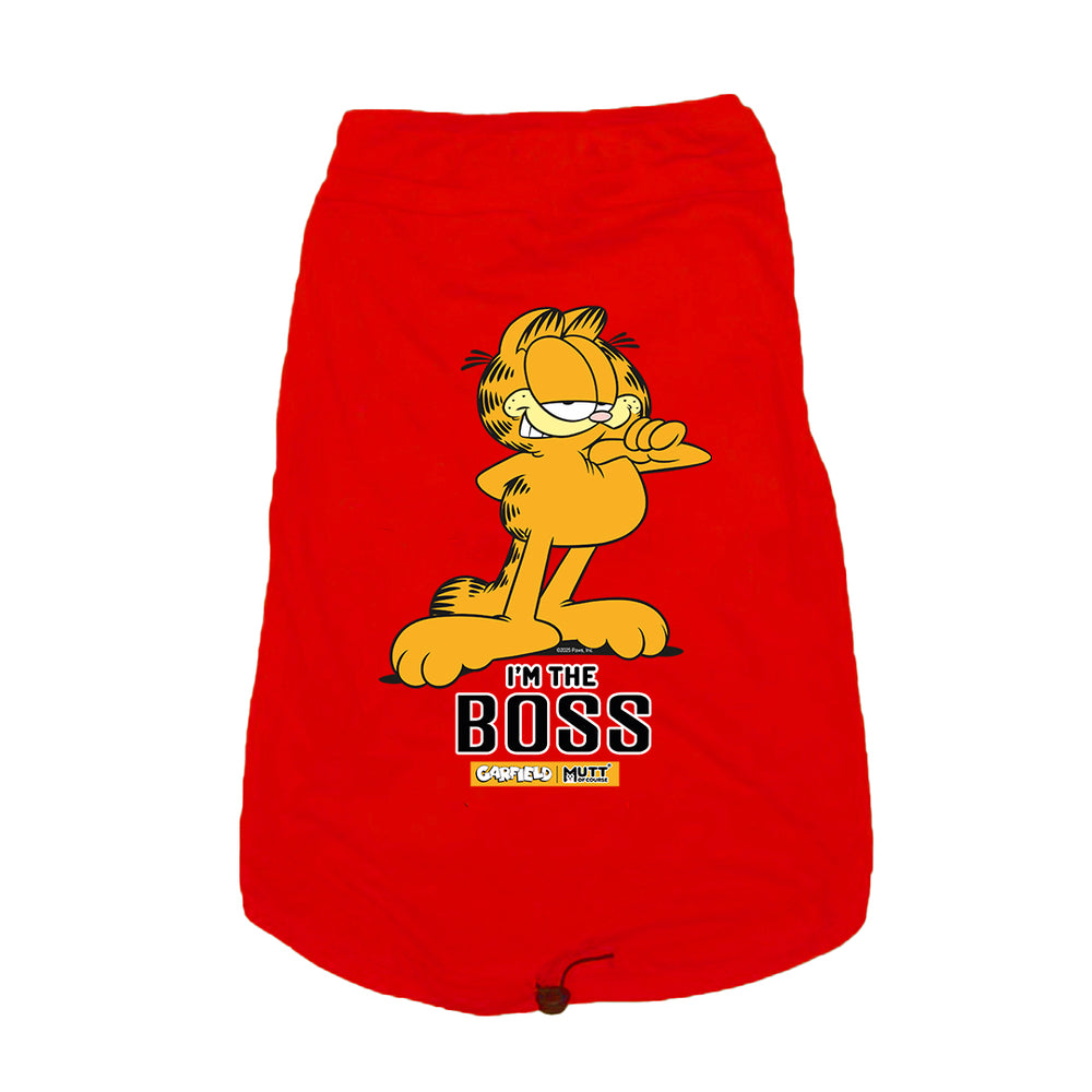 Garfield I am the Boss T-Shirt For Dogs