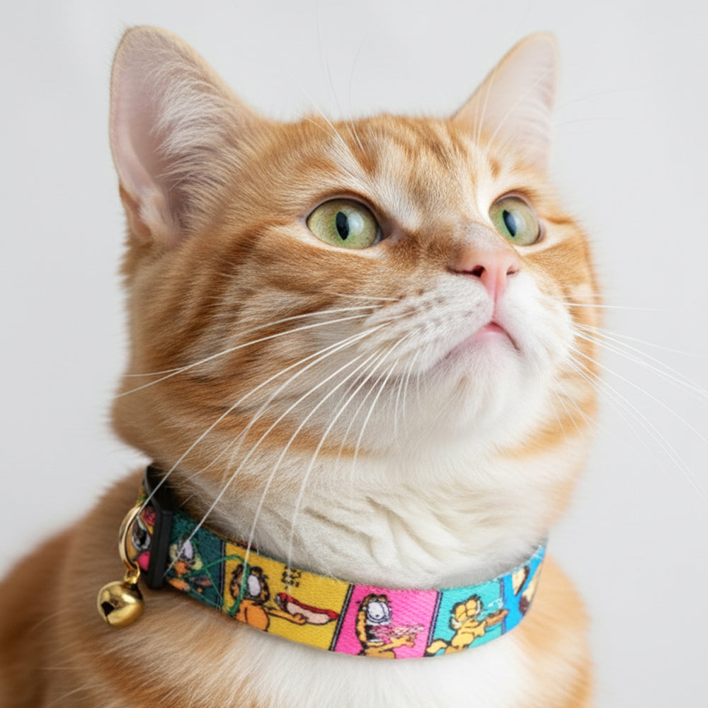 Garfield Binge & Burp Collar For Cats (2XS)