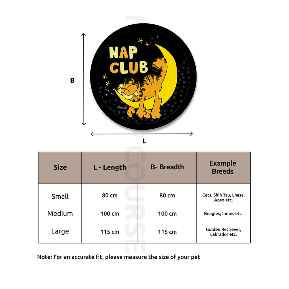 Garfield Nap Club Mat For Dogs