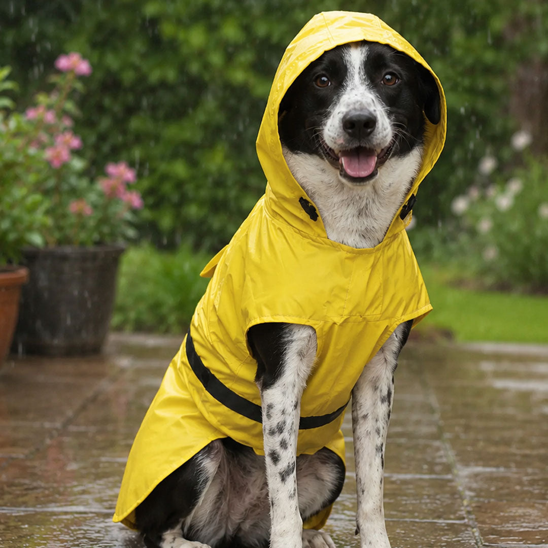 DOG-FIGHIT,ベトジャン　サイズL〜LL Dog Raincoat - Yellow – Mutt of Course