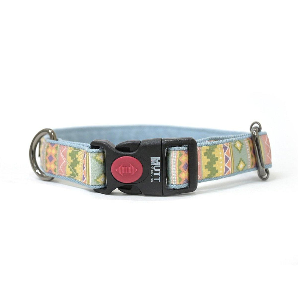 Aztec Denim Collar - Mutt of Course
