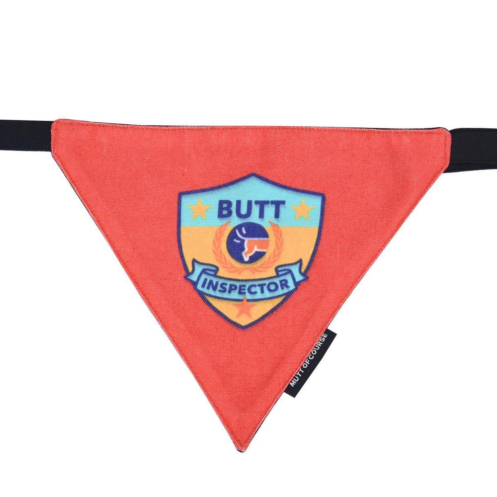 Butt Inspector Bandana - Mutt of Course