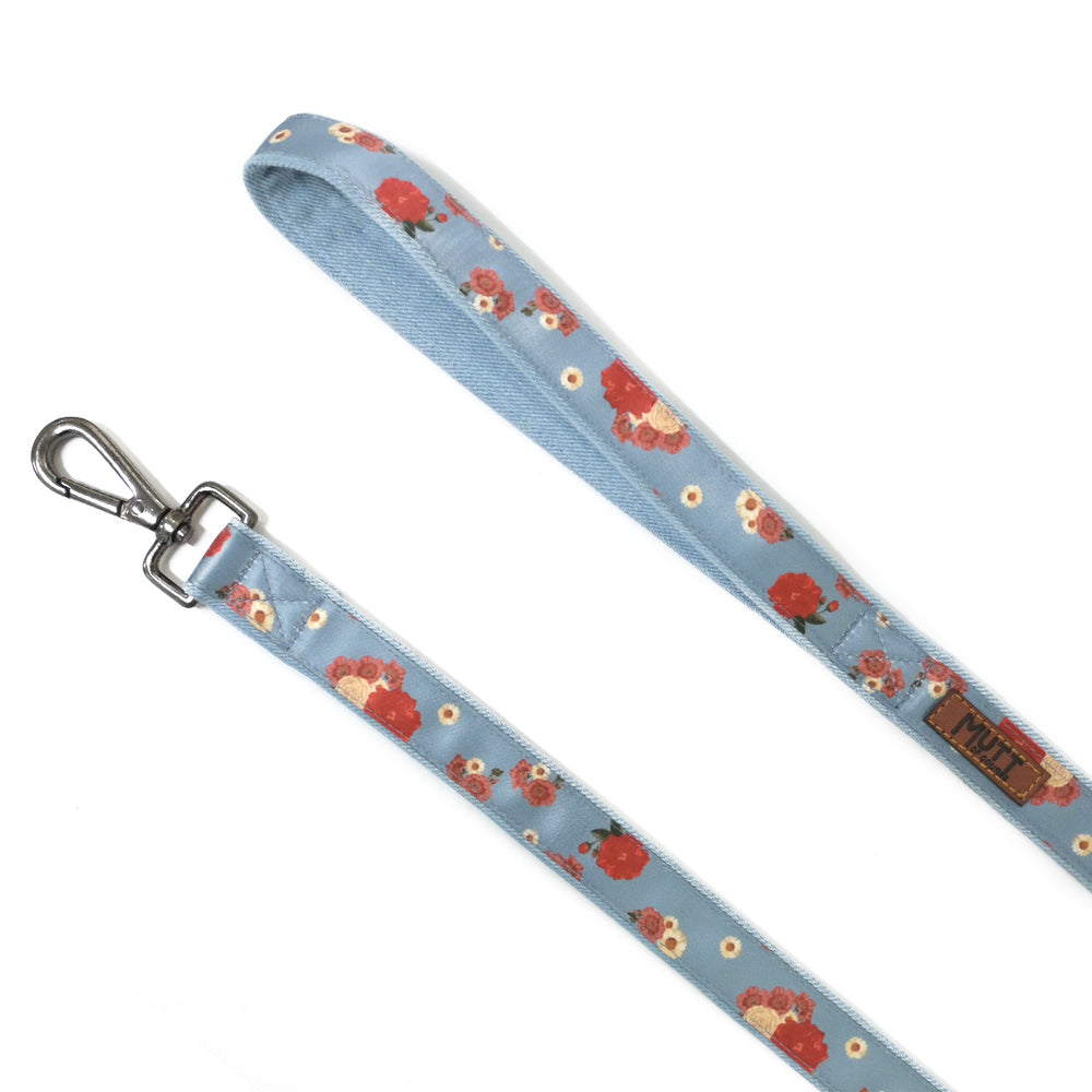 Pawesome Blossom Denim Leash