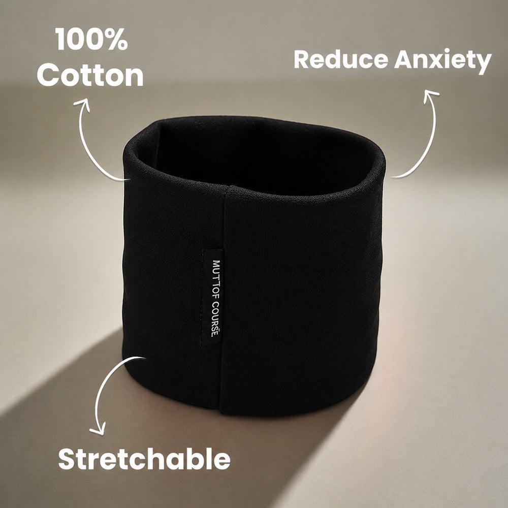 Black Noise-Reducing Cat Ear Muffs | For Grooming & Loud Celebrations (Copy)