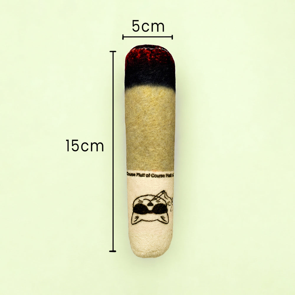 Mutt of Course Joint Catnip Kicker Cat Toy