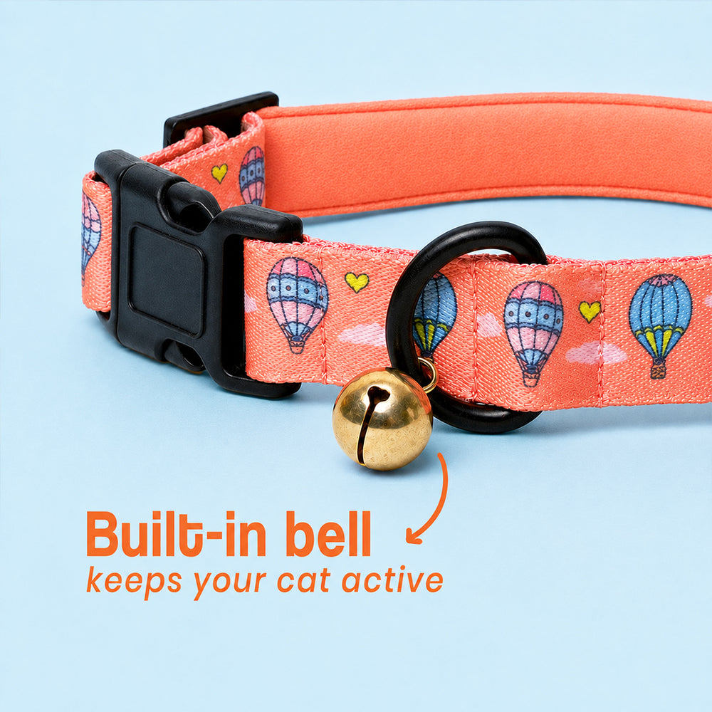 Hot Air Balloon Cat Collar | Comfortable & Durable Cat Collar