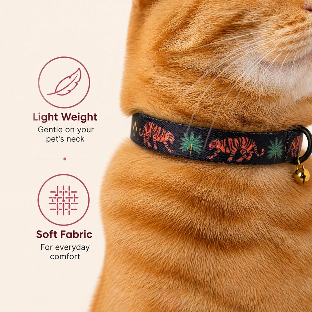 Royal Indian Tiger Collar For Cats