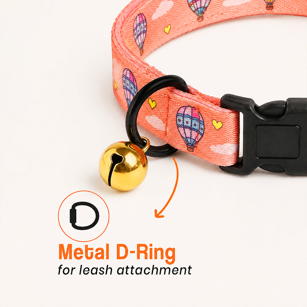 Hot Air Balloon Cat Collar | Comfortable & Durable Cat Collar