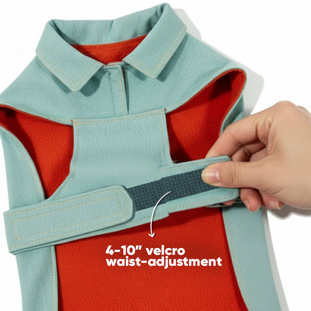 The Stud Denim Dog Jacket