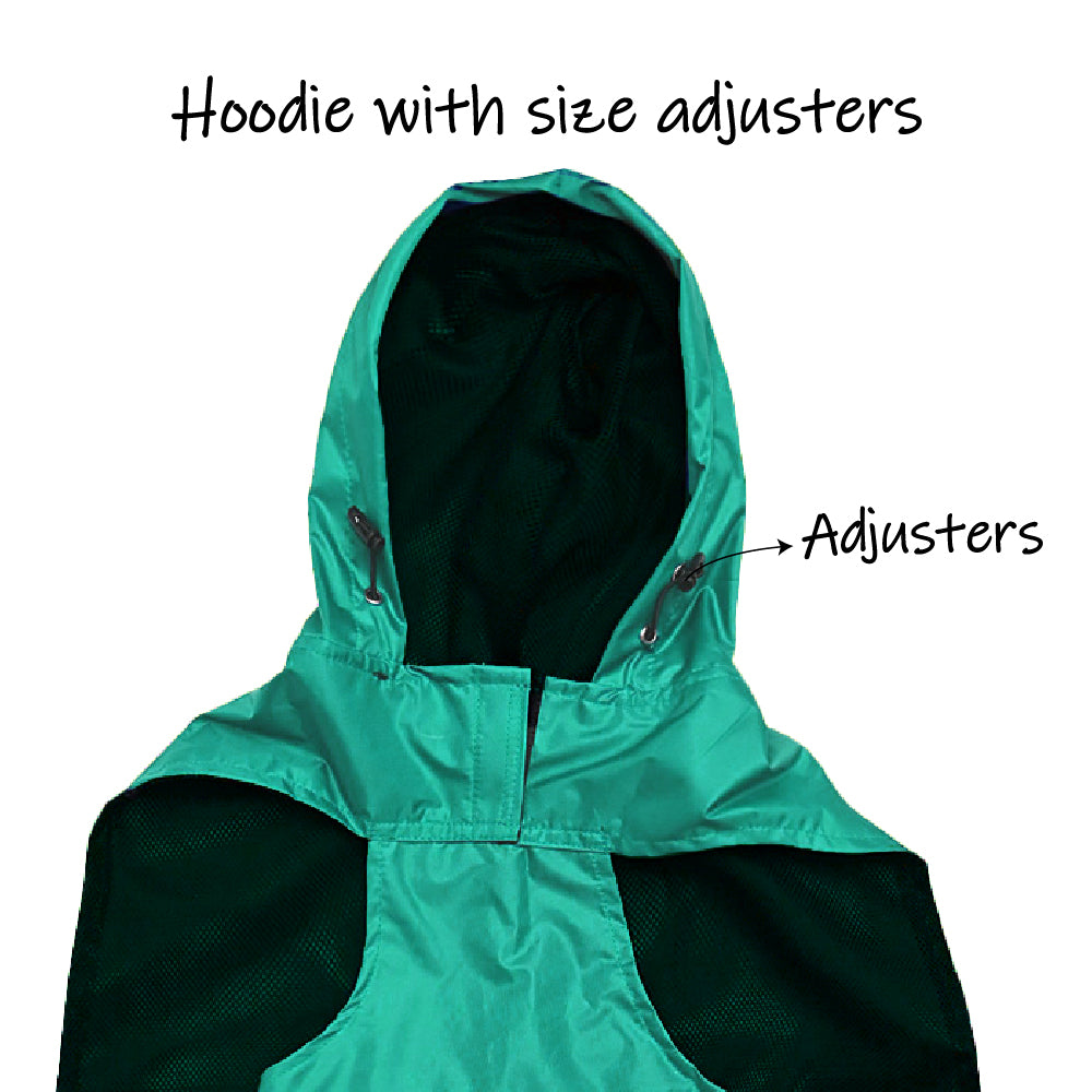 Green Dog Raincoat