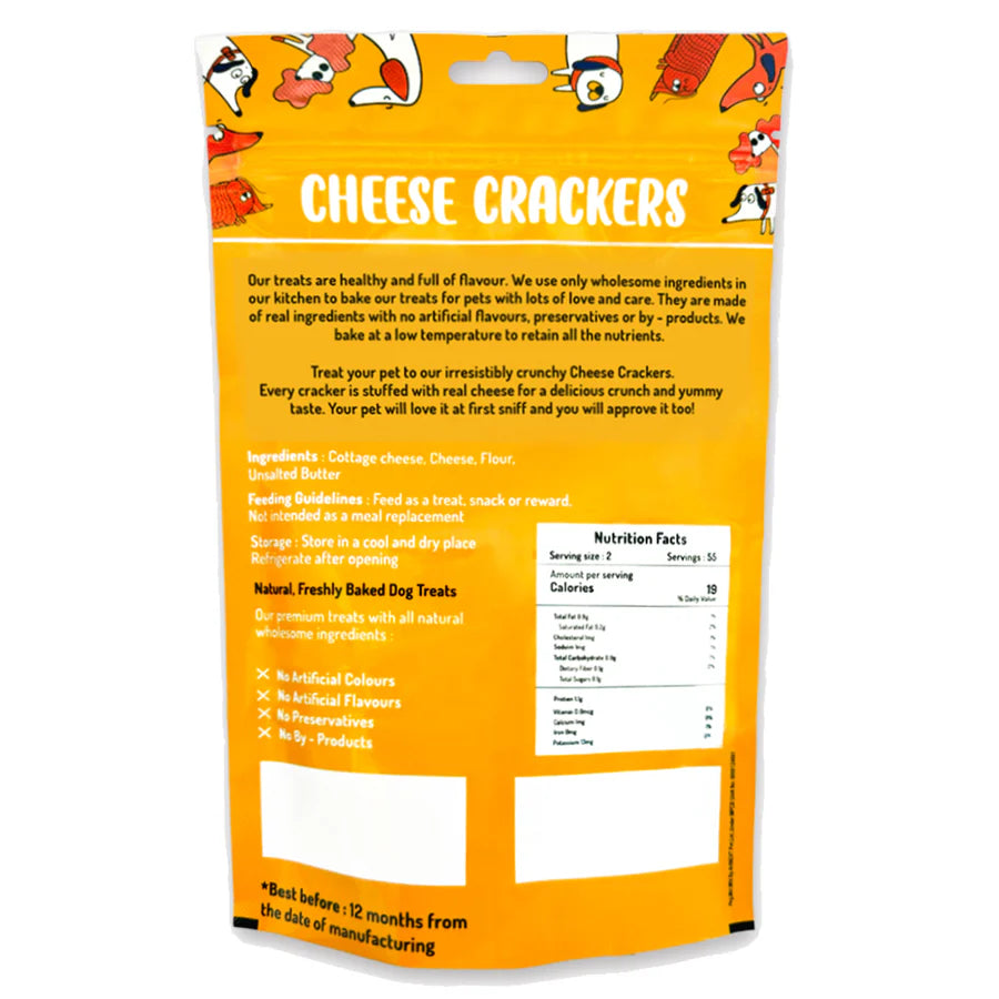 Cheese Crackers For Dogs