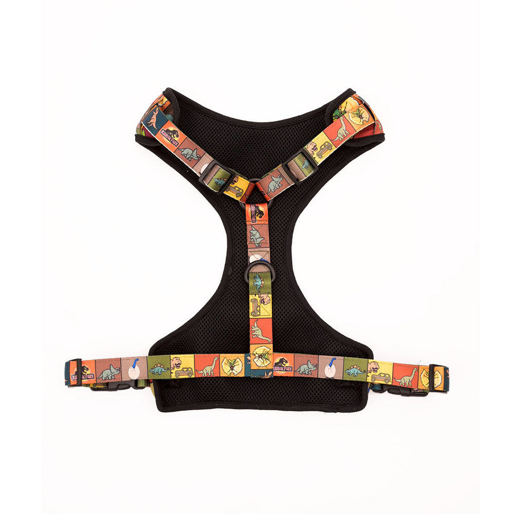 Jurassic Classic Dog Harness | Dinosaur Adventure Harness for Dogs