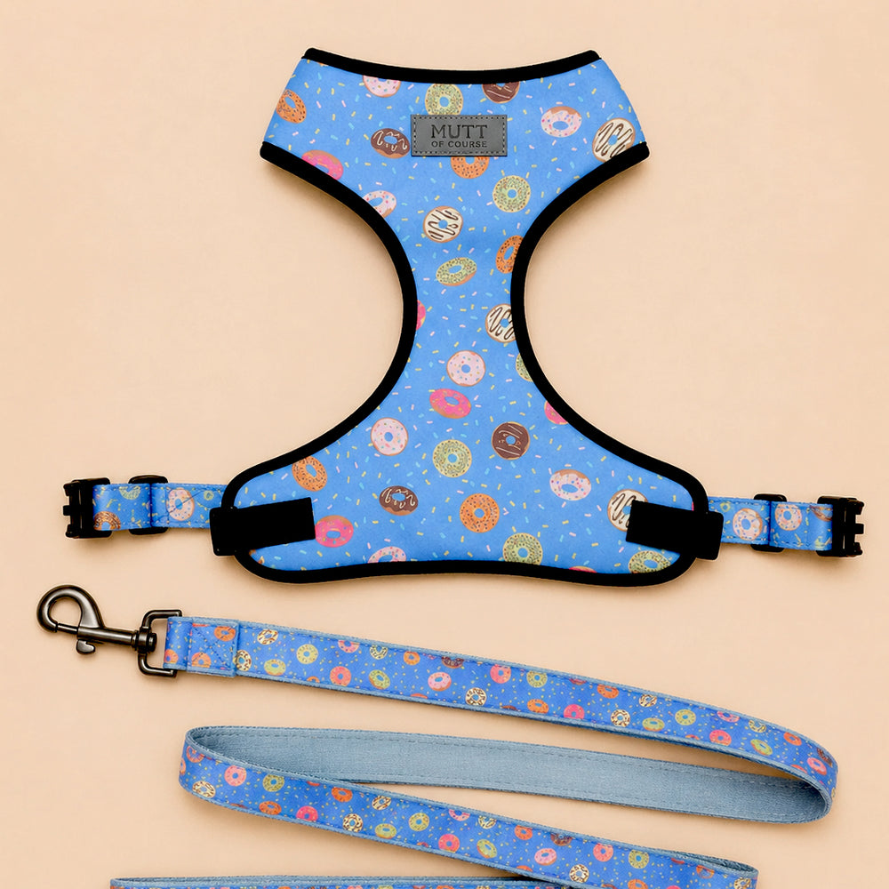 Donut Vest Harness + Leash Set