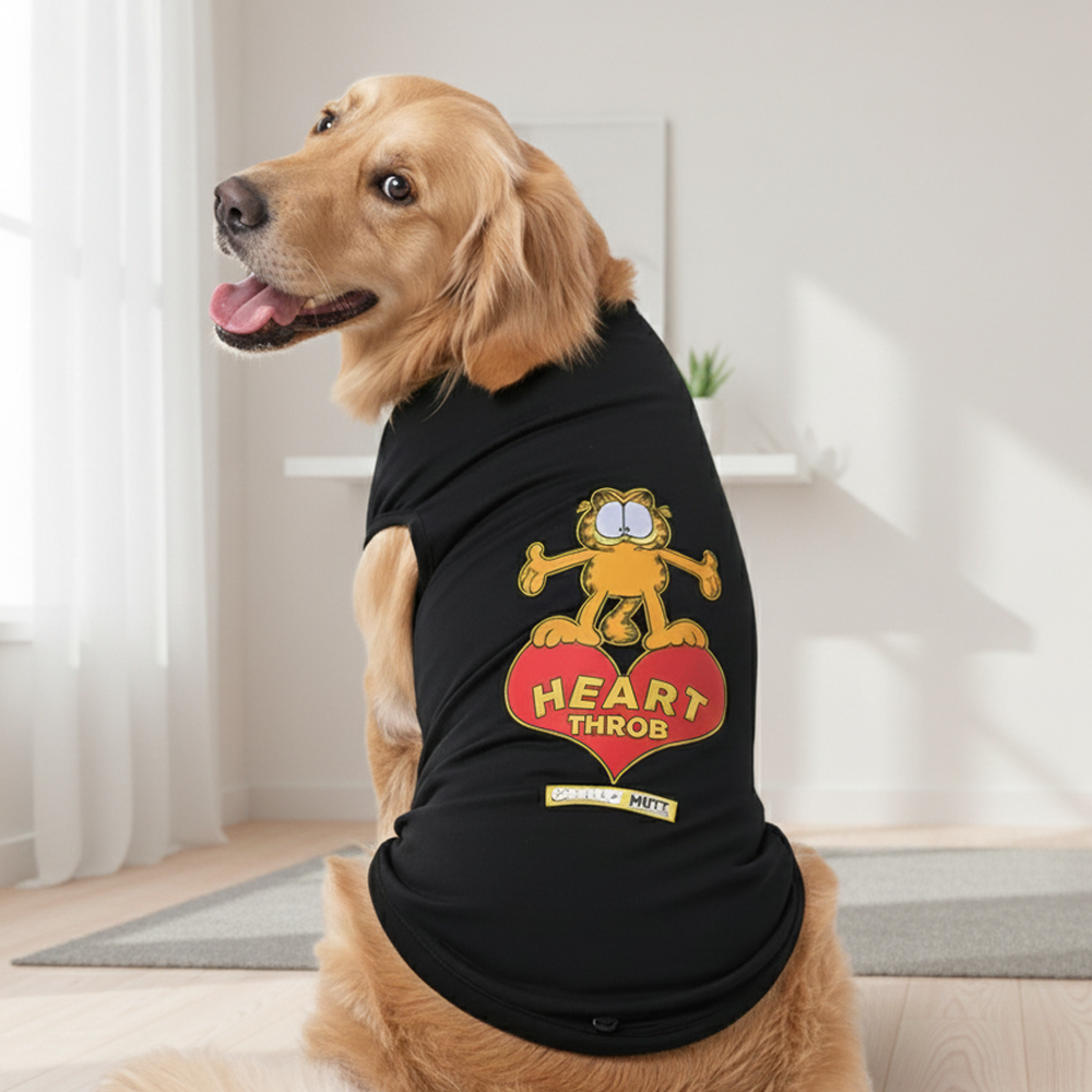 Garfield Heart Throb T-Shirt For Dogs