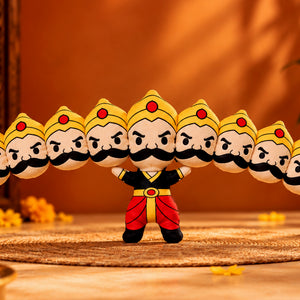 Ravan Dog Toy (With Squeaker And Crinkle Sounds)