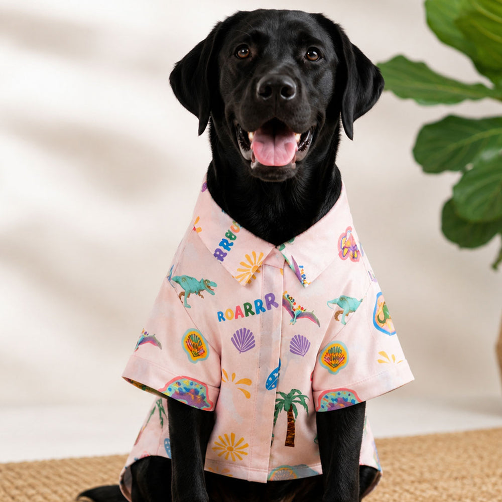 Jurassic Roarr Dog Shirt