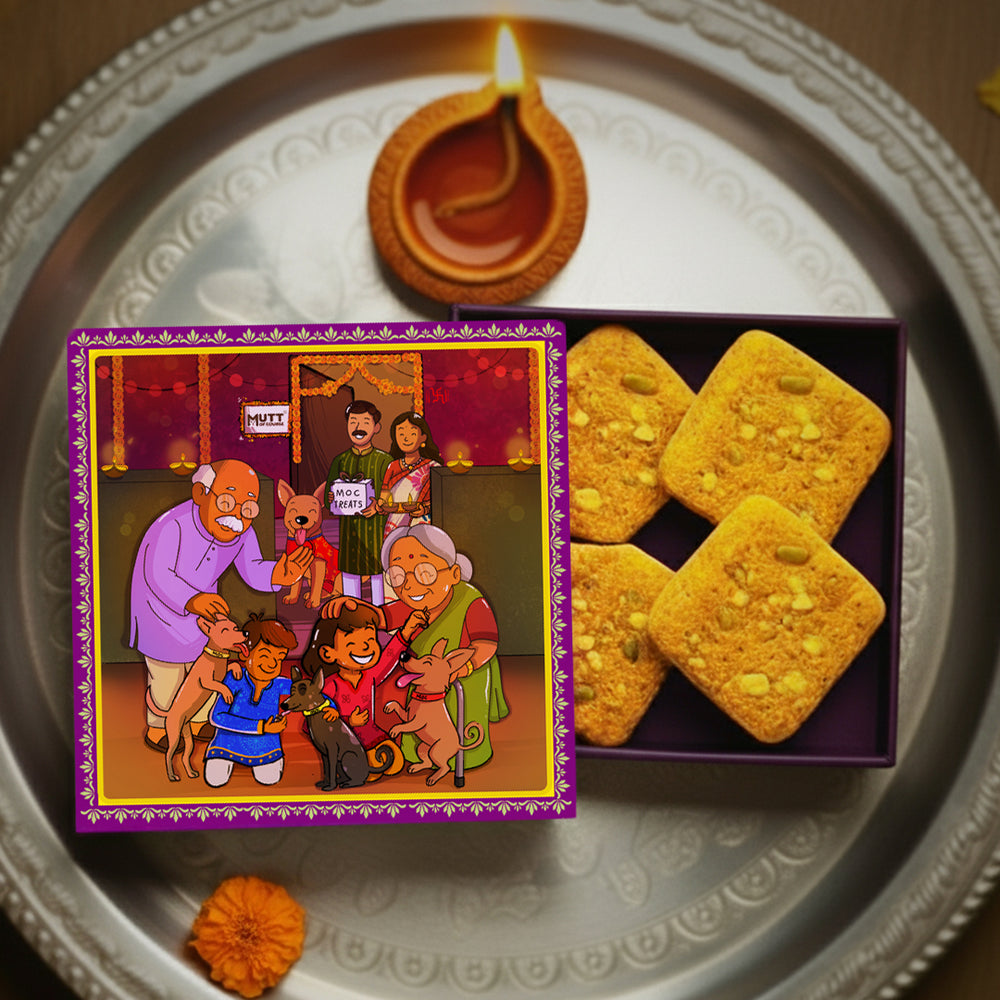 Mithai Barfi For Pets (Without Sugar or Preservatives)