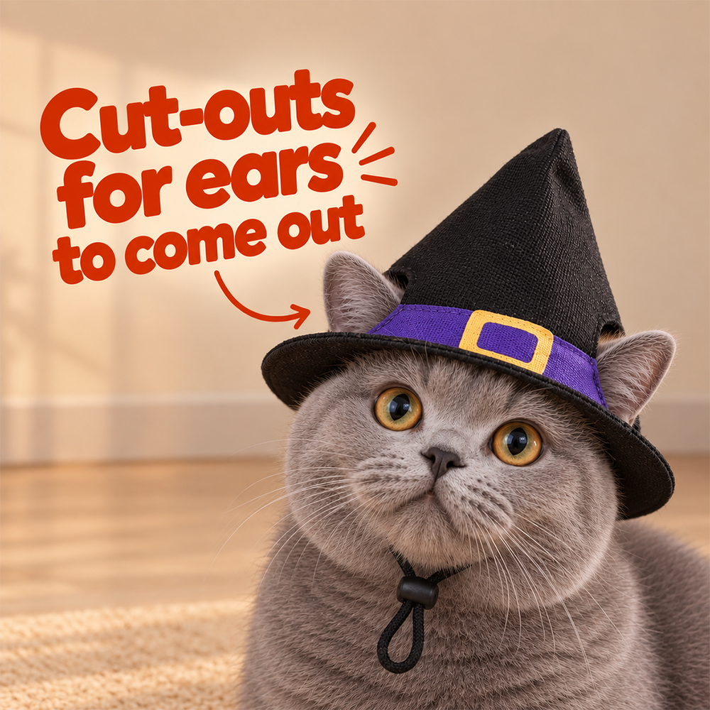 Cat Witch Hat