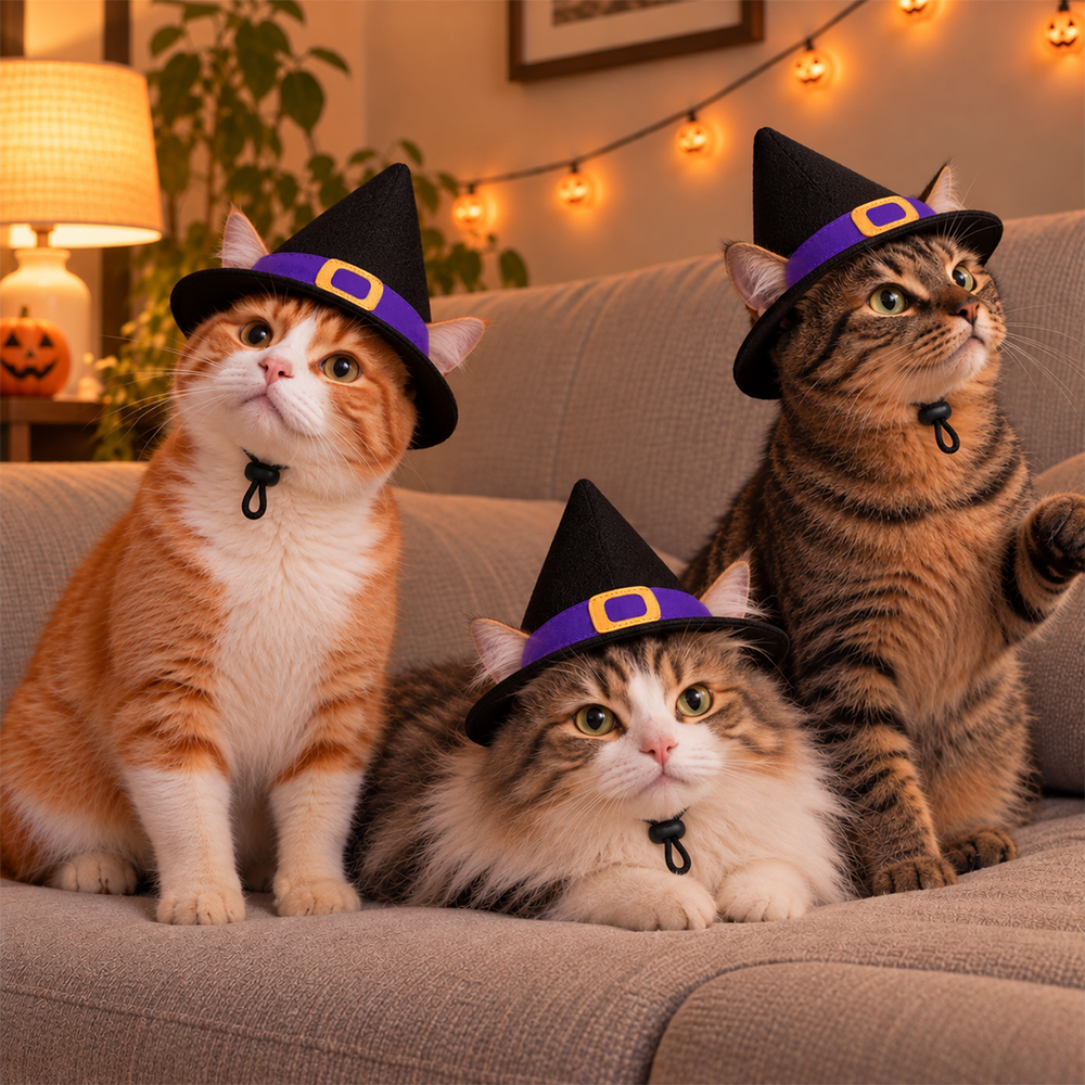 Cat Witch Hat