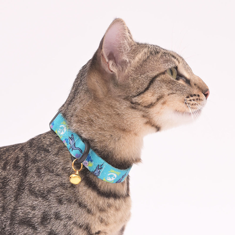 Jurassic Marine Dino Cat Collar