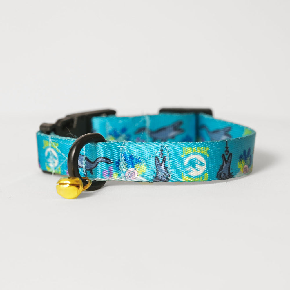 Jurassic Marine Dino Cat Collar