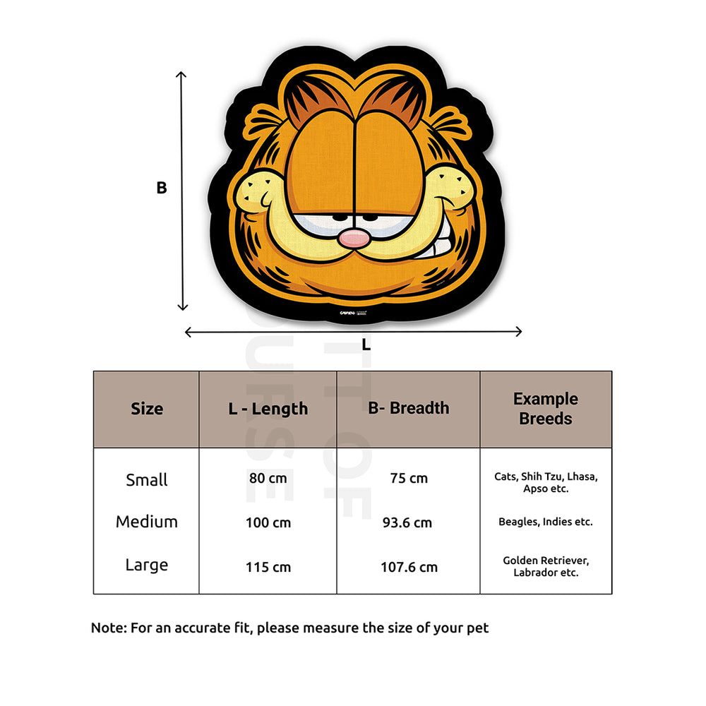 Garfield Cattitude Face Mat For Pets