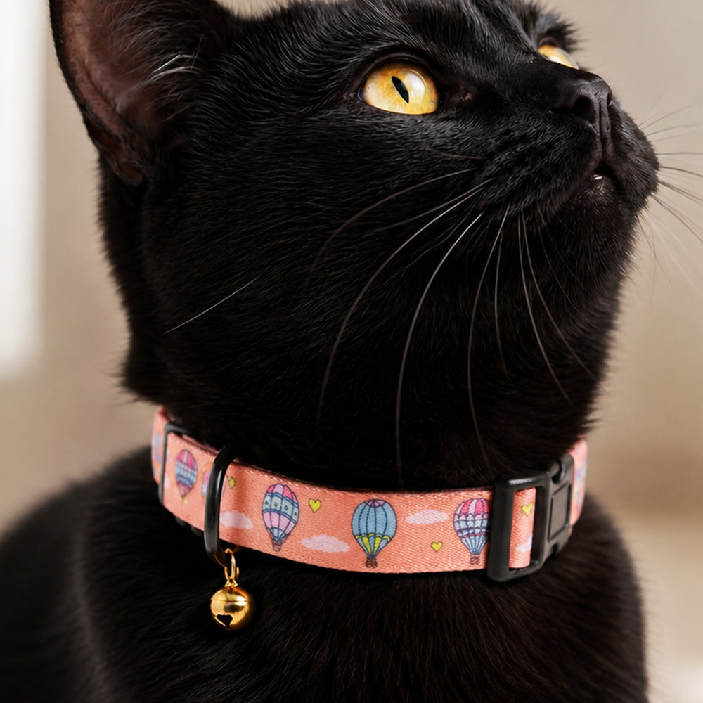 Hot Air Balloon Cat Collar | Comfortable & Durable Cat Collar