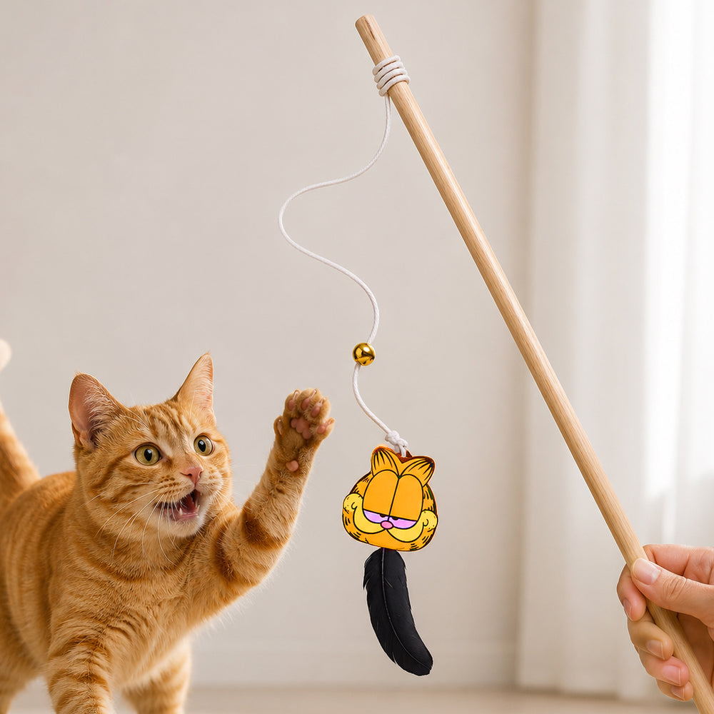 Garfield Cat Stick Toy