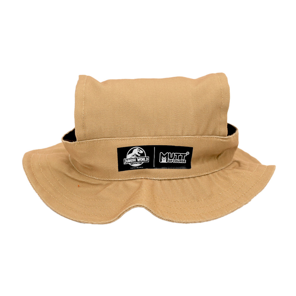 Jurassic Mini Explorer Bucket Hat for Cats | Dinosaur Adventure Pet Sun Hat