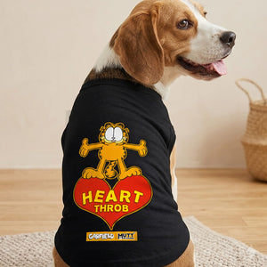 Garfield Heart Throb T-Shirt For Dogs