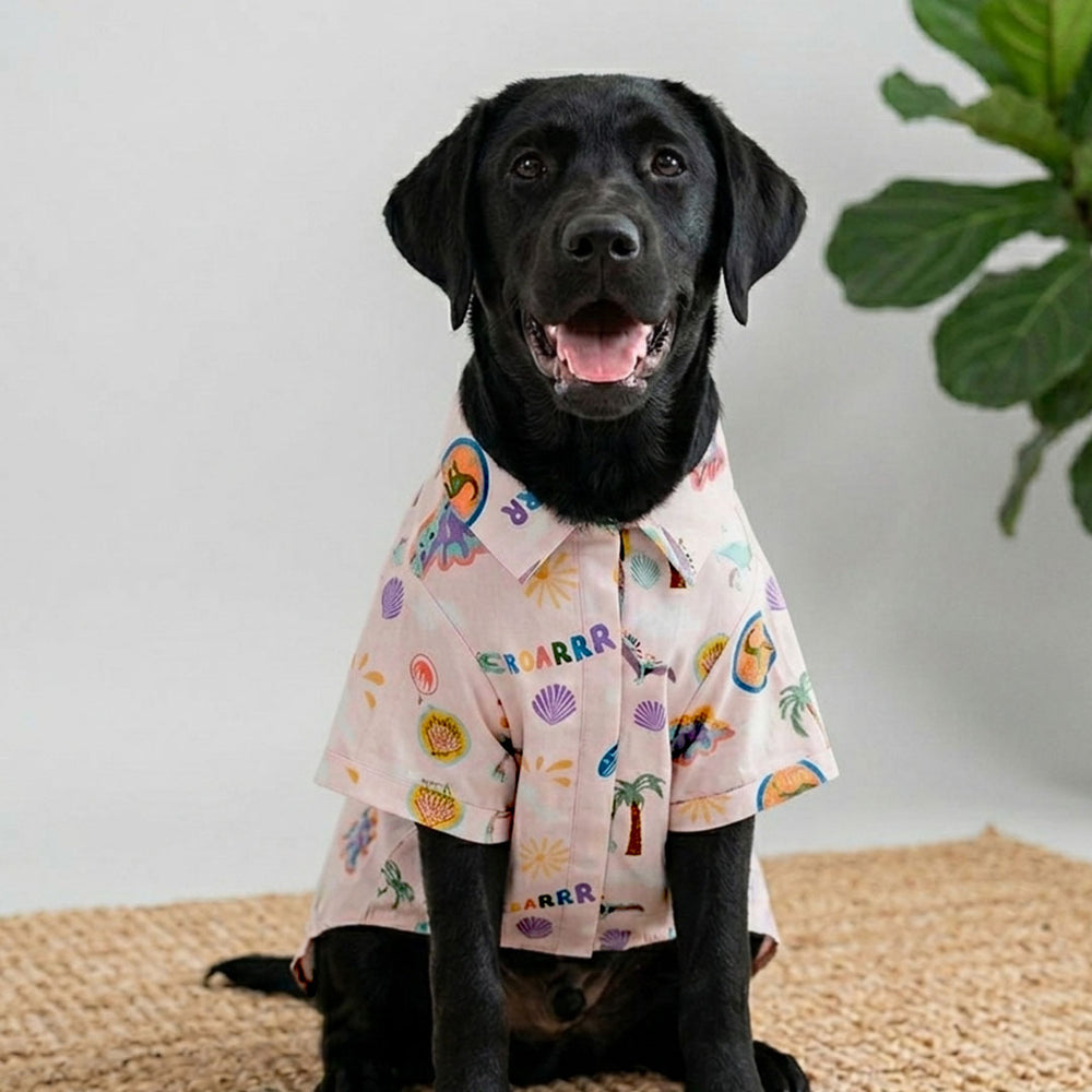 Jurassic Roarr Dog Shirt