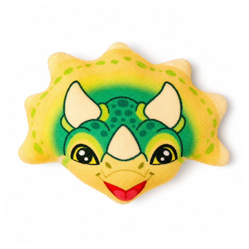 Jurassic Triceratops Catnip Cat Toy | Dinosaur Interactive Toy for Cats