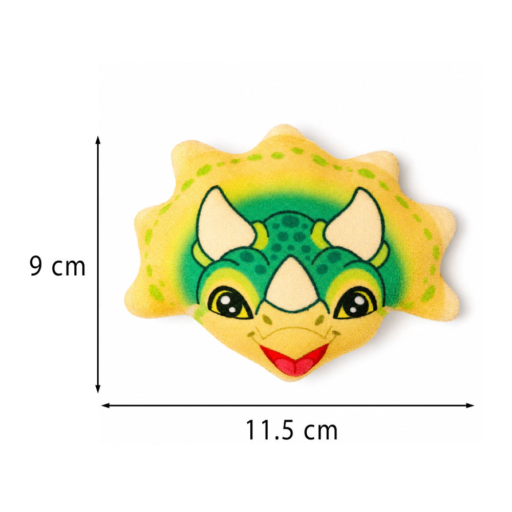 Jurassic Triceratops Catnip Cat Toy | Dinosaur Interactive Toy for Cats