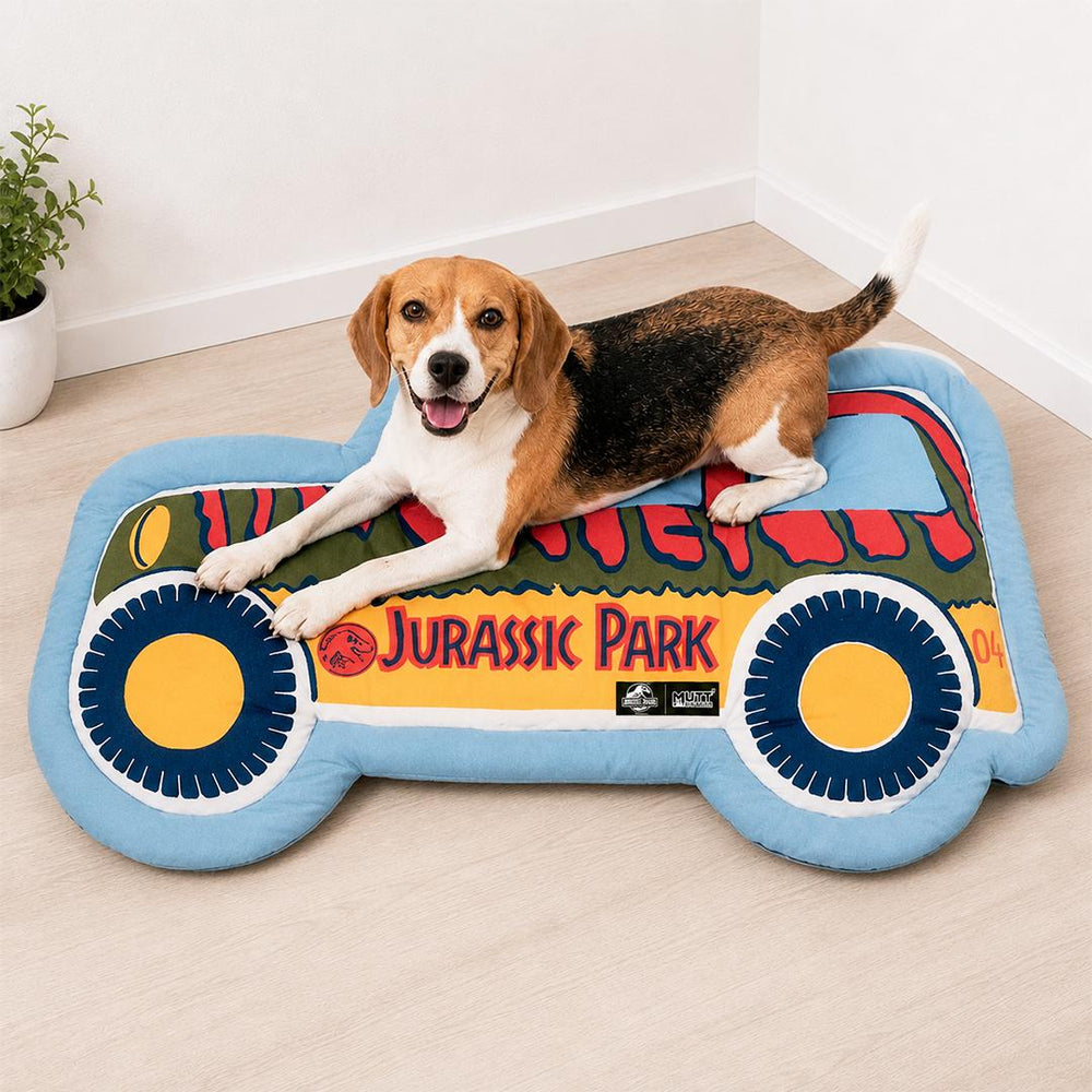 Jurassic Explorer Adventure Mat for Dogs | Dinosaur Travel & Comfort Mat