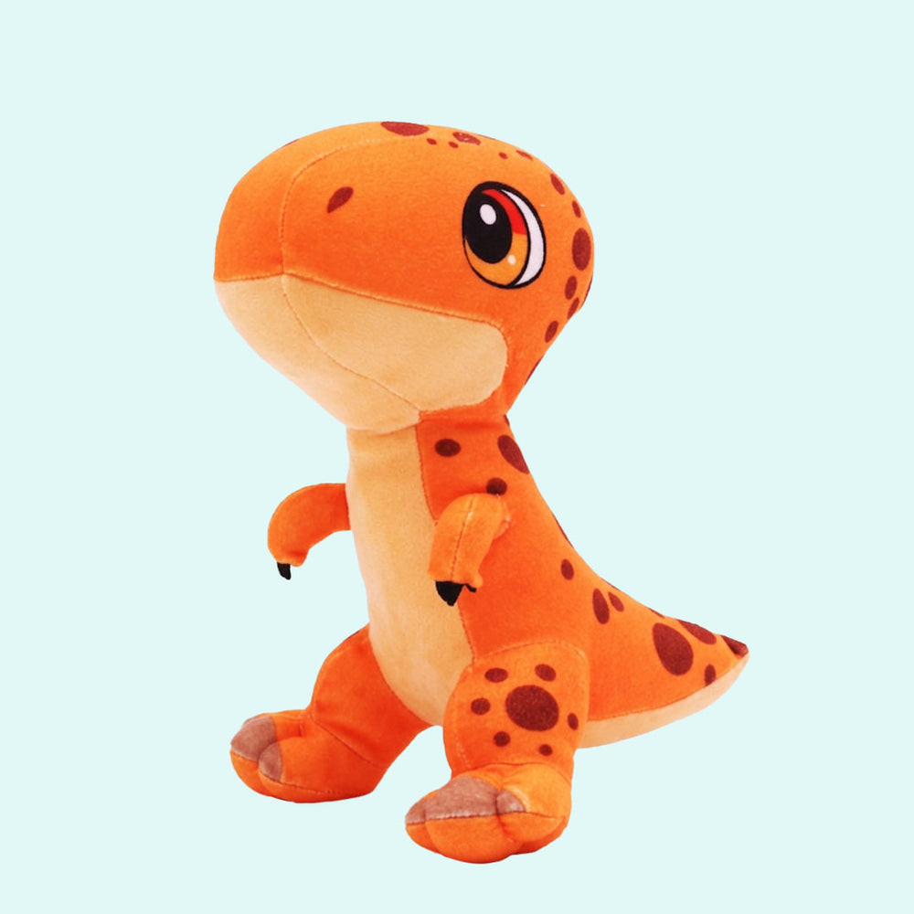 Jurassic T-Rex Squeaky Dog Toy | Dinosaur Interactive Plush Toy for Dogs