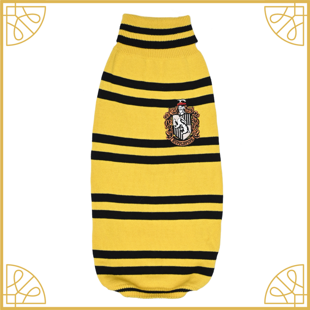 Hufflepuff store dog sweater