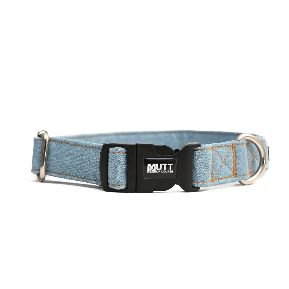 Light Blue Denim Collar