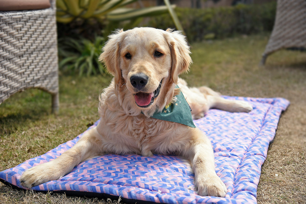 Light Geometrical Mat